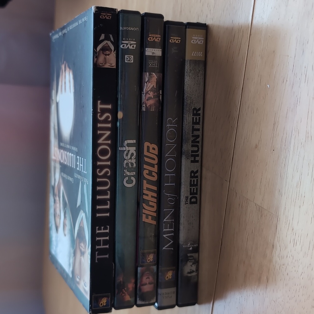 5 DVDs for $15